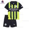 Man City Away 24/25 Kid Football Kit Sales
