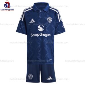 Man Utd Away 24/25 Kid Football Kit Sales