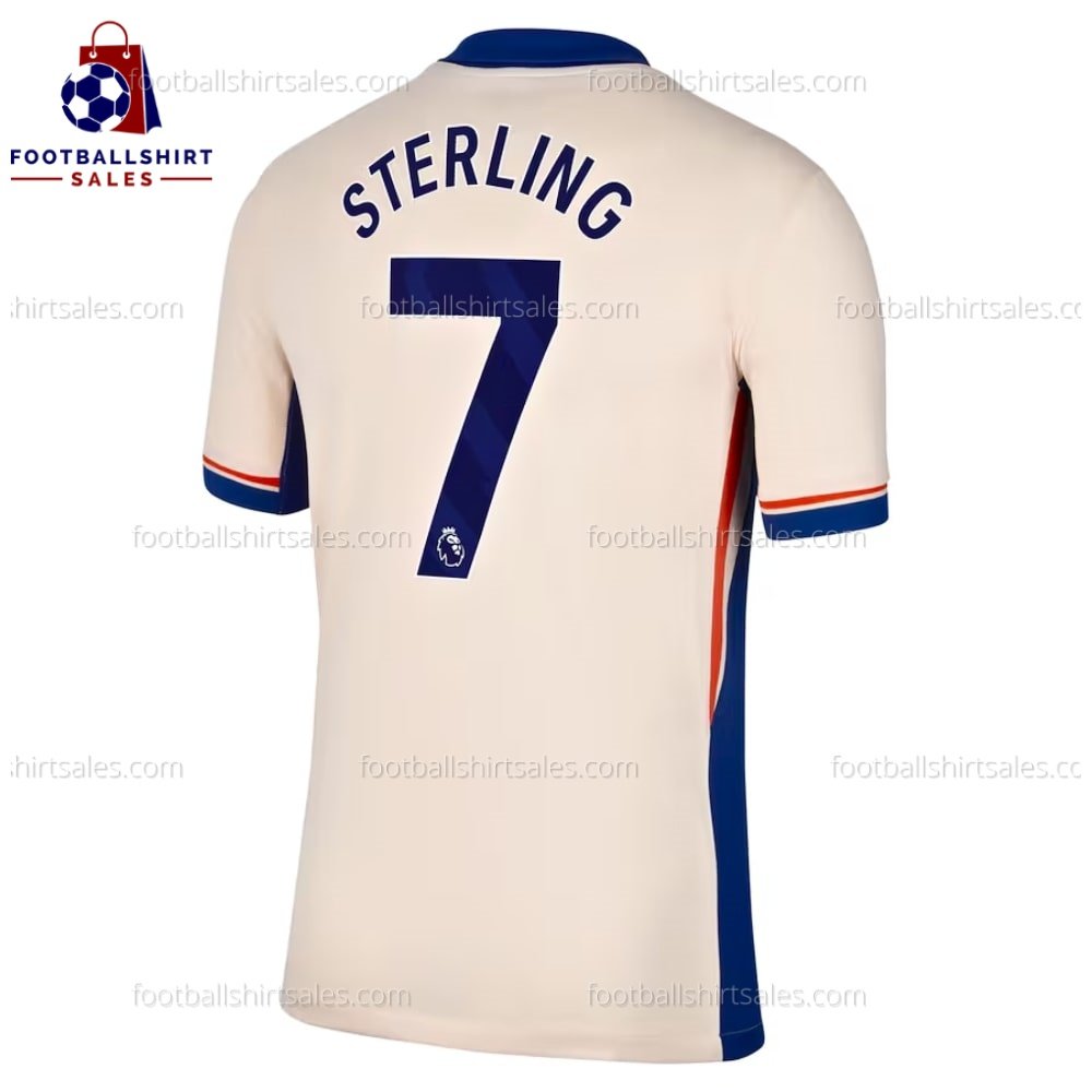 Chelsea Sterling 7 Away 24 25 Men Football Shirt
