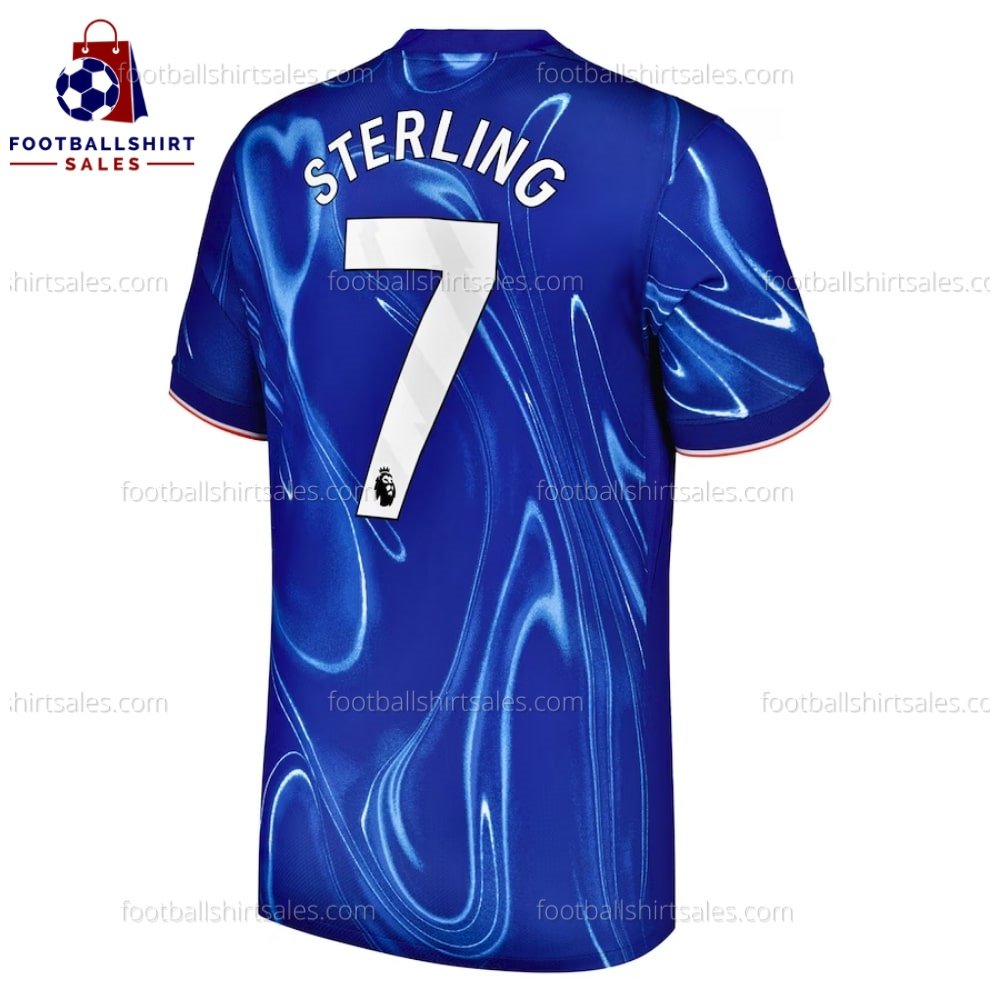 Chelsea Sterling 7 Home 24 25 Men Football Shirt