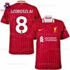 Liverpool Szoboszlai 8 Home 24 25 Men Football Shirt
