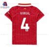 Liverpool Virgil 4 Home 24 25 Kid Football Kit