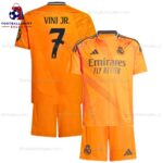 Real Madrid Vini JR. 7 Away 24/25 Kid Football Kit Sales