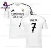 Real Madrid Vini JR. 7 Home 24 25 Men Football Shirt