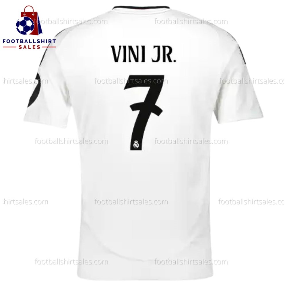 Real Madrid Vini JR. 7 Home 24 25 Men Football Shirt