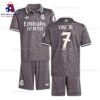 Real Madrid Vini JR. 7 Third 24 25 Kid Football Kit