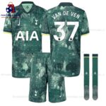 Tottenham Van De Ven 37 Away  24/25 Kid Football Kit Sales