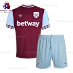 Westham United Home 24/25 Kid Football Kit Sales