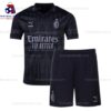 AC Milan x Pleasures Kid Football Kit Sales 24/25 Front View