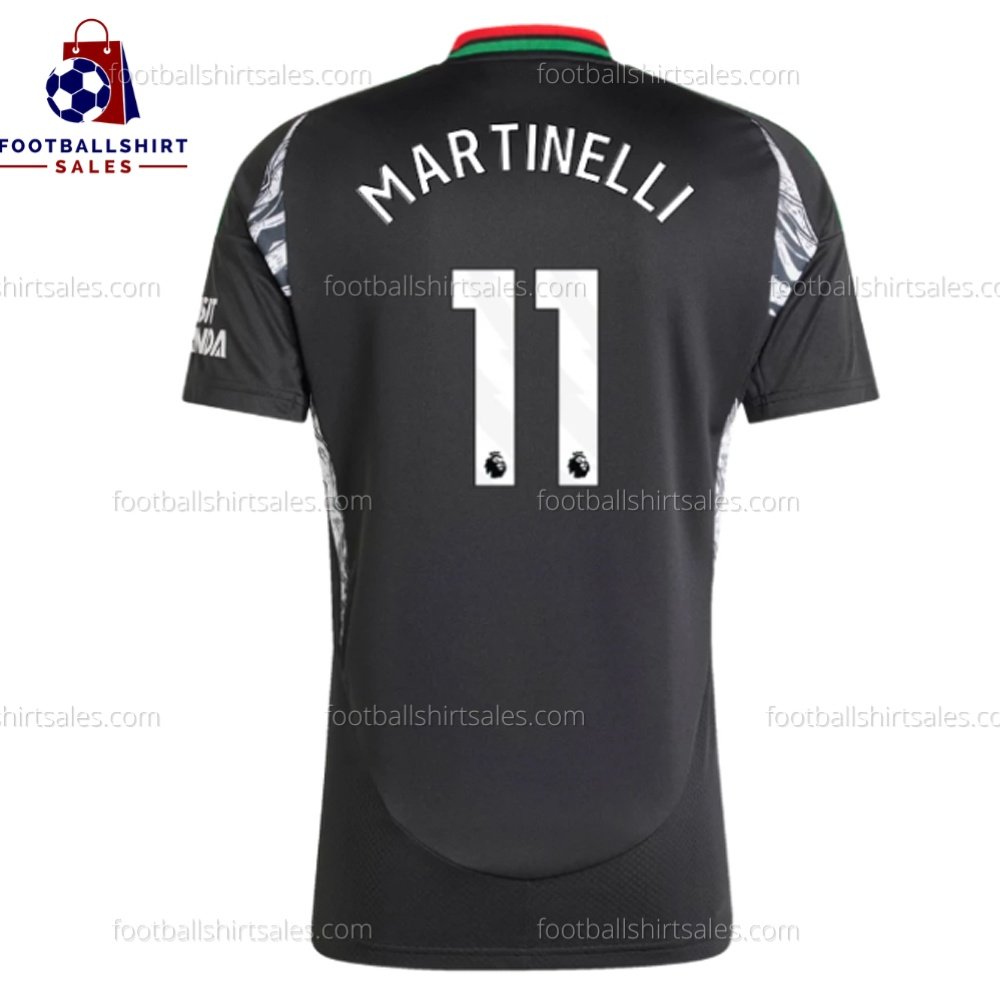 Arsenal Martinelli 11 Away 24/25 Men Football Shirt Sales Back View