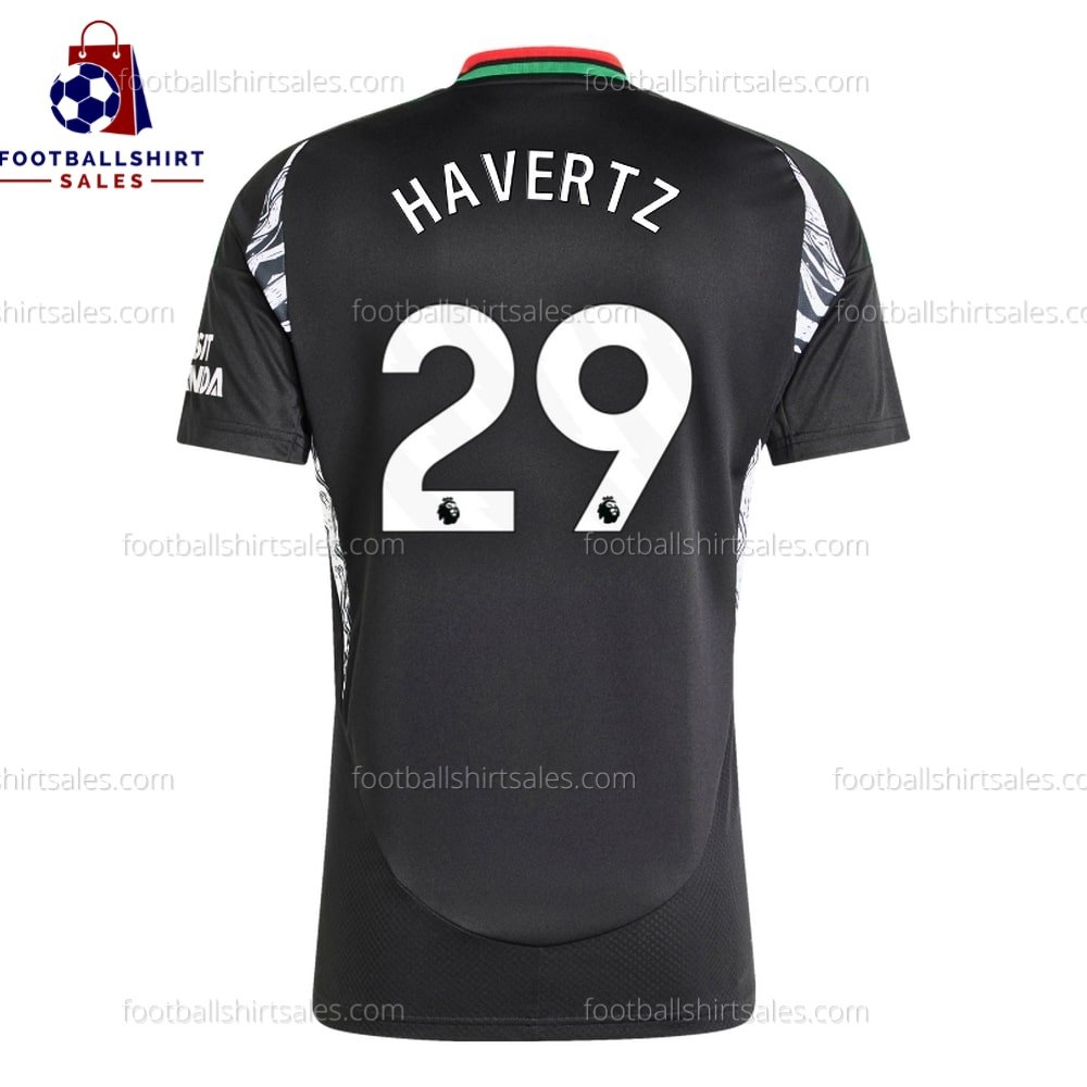 Arsenal Havertz 29 Away 24/25 Men Football Shirt Sales Back View