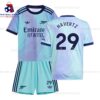 Arsenal Havertz 29 Third 24/25 Kid Football Kit Sales