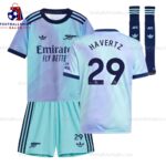 Arsenal Havertz 29 Third 24/25 Kid Football Kit Sales