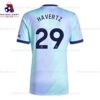 Arsenal Havertz 29 Third 24/25 Men Football Shirt Sales Back View