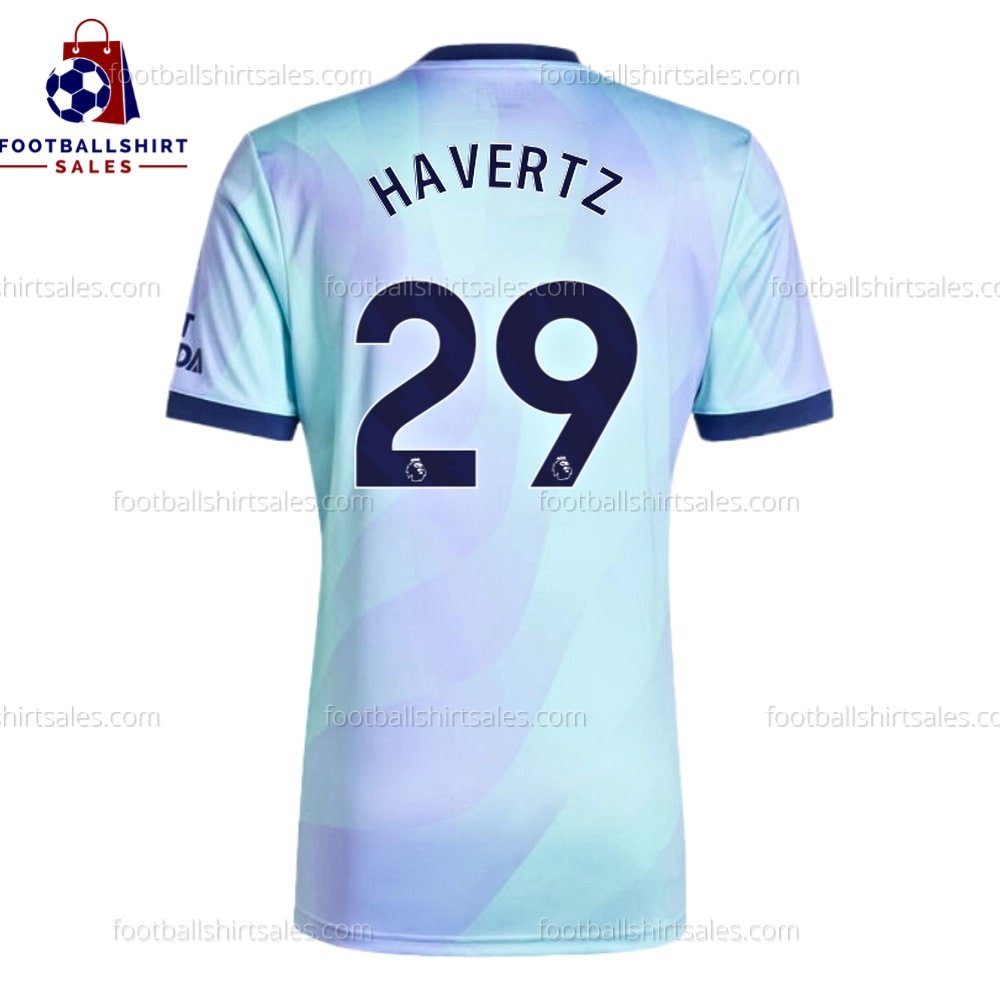 Arsenal Havertz 29 Third 24/25 Men Football Shirt Sales Back View