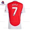 Arsenal Saka 7 Home Men Football Shirt Sales 24/25 Front View