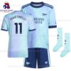 Arsenal Martinelli 11 Third 24/25 Kid Football Kit Sales Full View