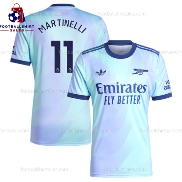 Arsenal Martinelli 11 Third 24/25 Men Football Shirt Sales Full View