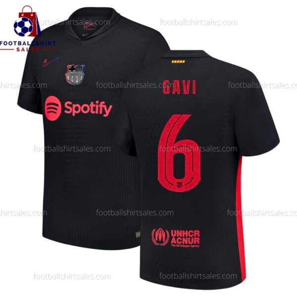 Barcelona Gavi 6 Away 24/25 Men Football Shirt Sales Full View