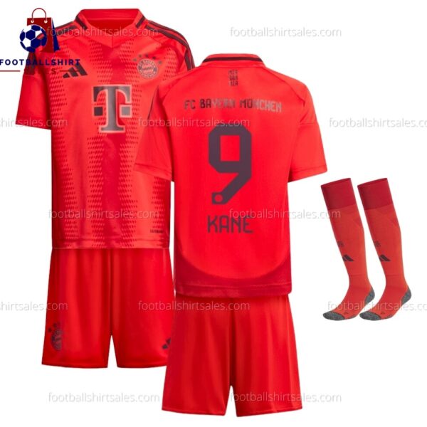 Bayern Munich Kane 9 Home 24/25 Kid Football Kit Sales Full View