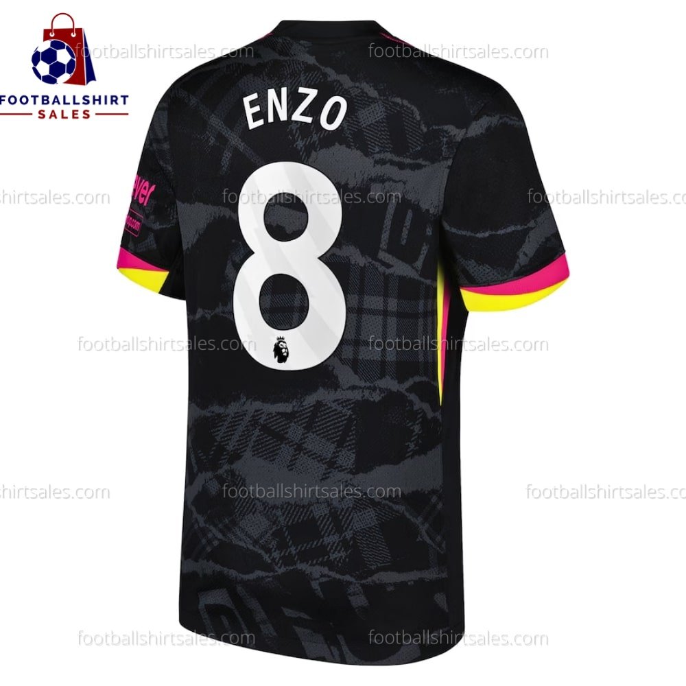 Chelsea Enzo 8 Third 24/25 Men Football Shirt Sales Back View