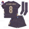 England Alexander-Arnold 66 Away Kid Football Kit Sales 24/25 Front View