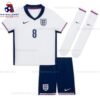 England Alexander-Arnold 66 Home Kid Football Kit Sales 24/25 Front View