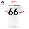Liverpool Alexander-Arnold 66 Third 24 25 Men Football Shirt Back VIew