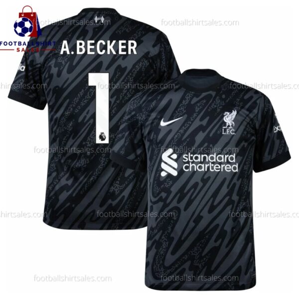 Liverpool A.Becker 1 Goalkeeper Men Football Shirt Sales 24/25 View