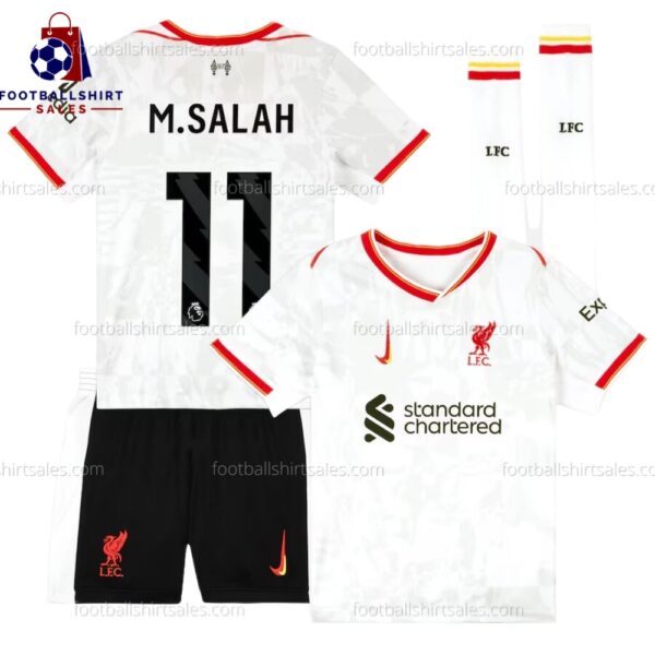 Liverpool M.Salah 11 Third 24/25 Kid Football Kit Sales Full View