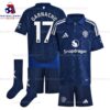 Manchester United Garnacho 17 Away 24/25 Kid Football Kit Sales Full View