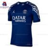 Paris Saint Germain Fourth Jordan Men Football Shirt Sales 24/25 Front View