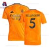 Real Madrid Bellingham 5 Away Men Football Shirt Sales 24/25 Full
