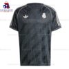 Real Madrid Navy Originals Lifestyle Jersey Men Football Shirt Sales Front View
