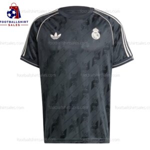 Real Madrid Navy Originals Lifestyle Jersey Men Football Shirt Sales Front View