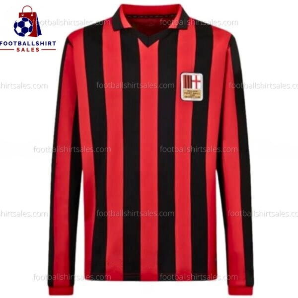 AC Milan 125th Anniversary Men Football Shirt Sales Front View