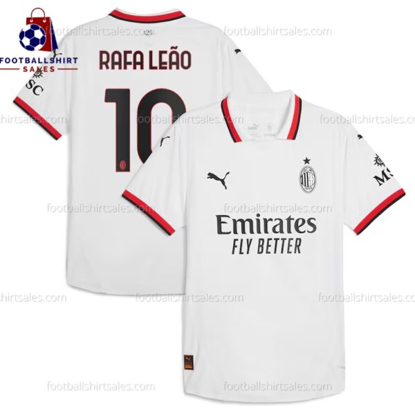 AC Milan Rafael Leão 10 Away 24/25 Men Football Shirt Sales Full View