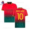 AC Milan Rafael Leão 10 Red Fourth 24/25 Men Football Shirt Sales Full View