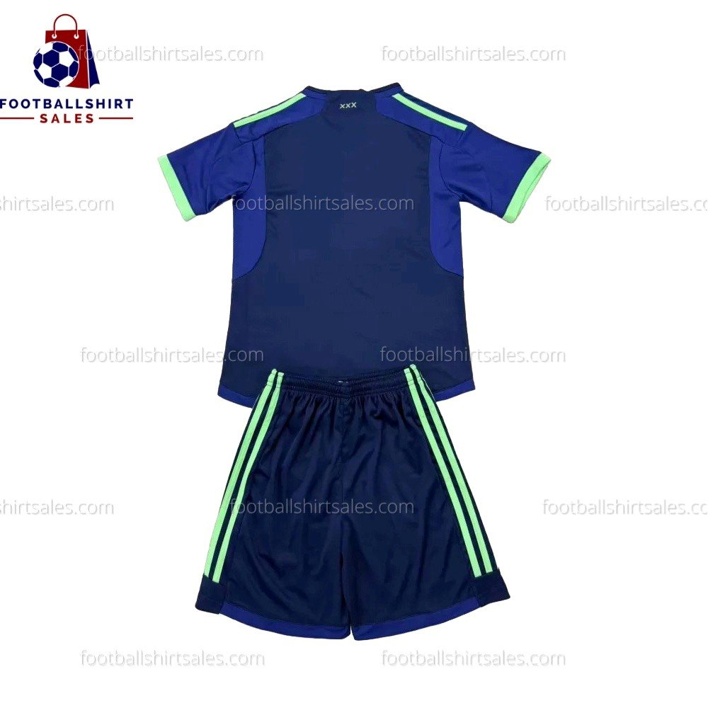 Ajax Special Edition 24/25 Kid Football Kit Sales Back View