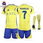 Al Nassr Ronaldo 7 Home 24/25 Kid Football Kit Sales