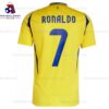 Al Nassr Ronaldo 7 Home 24/25 Men Football Shirt Sales Back View