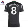 Arsenal Odegaard 8 Away 24/25 Men Football Shirt Sales Back View