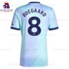 Arsenal Odegaard 8 Third 24/25 Men Football Shirt Sales Back View