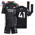 Arsenal Rice 41 Away 24/25 Kid Football Kit Sales