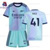 Arsenal Rice 41 Third 24/25 Kid Football Kit Sales