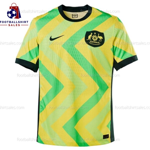 Australia Home 25/26 Men Football Shirt Sales Front View
