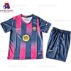 Barcelona Home 25/26 Kid Football Kit Sales Front View