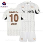 Bayer Leverkusen Wirtz 10 Away 24/25 Kid Football Kit Sales