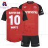 Bayer Leverkusen Wirtz 10 Home No Socks 24/25 Kid Football Kit Sales Full View