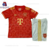 Bayern Munich 125th Anniversary 25/26 Kid Football Kit Sales Full View